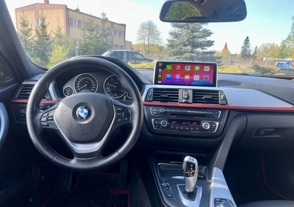 BMW Seria 3 cena 57000 przebieg: 244000, rok produkcji 2012 z Warszawa małe 326